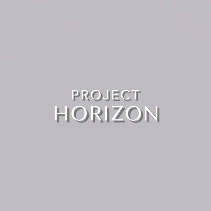 elegant and minimalist branding for Project Horizon